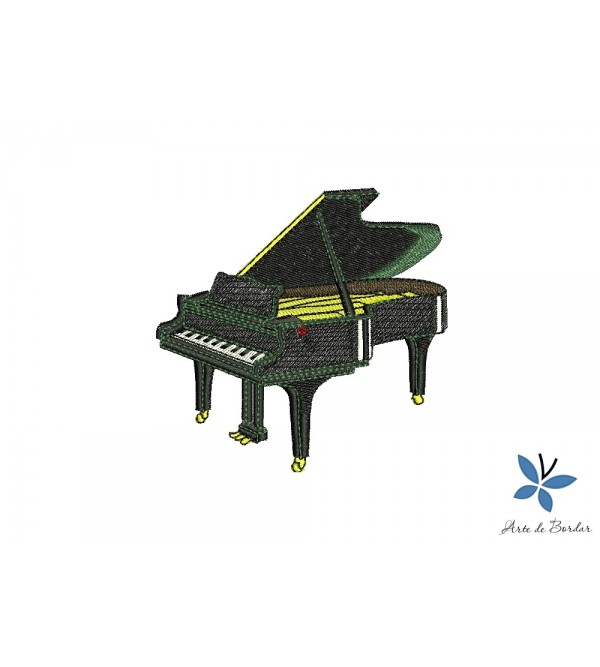 Matriz de Bordado Piano 002