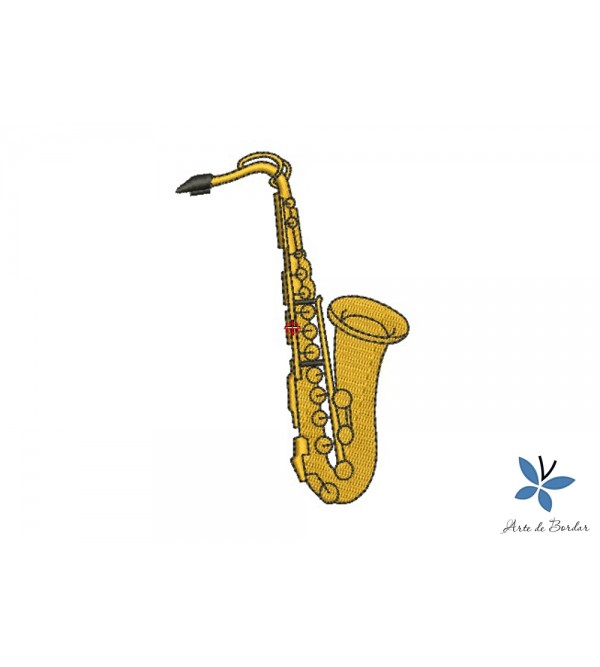 Matriz de Bordado Sax Alto 001