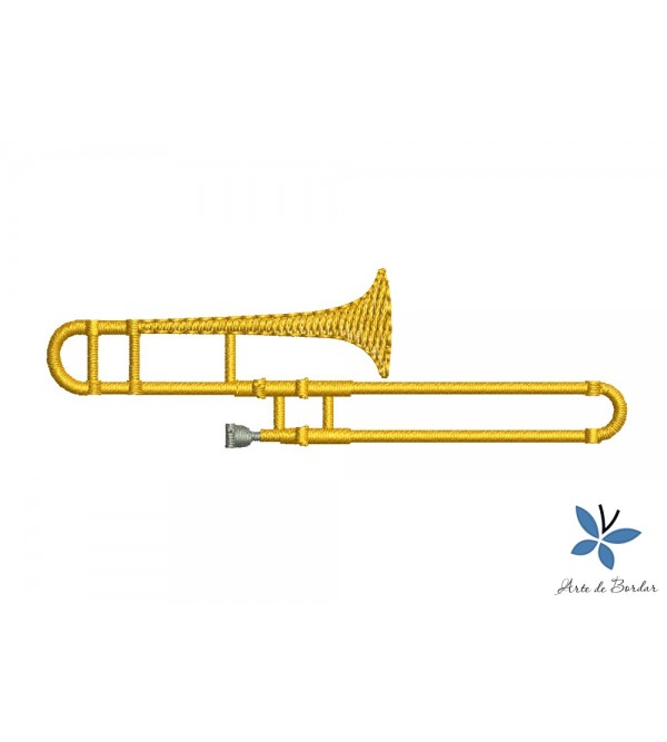 Matriz de Bordado Trombone 001