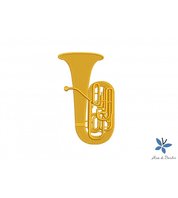 Matriz de Bordado Tuba Ação Frontal 001