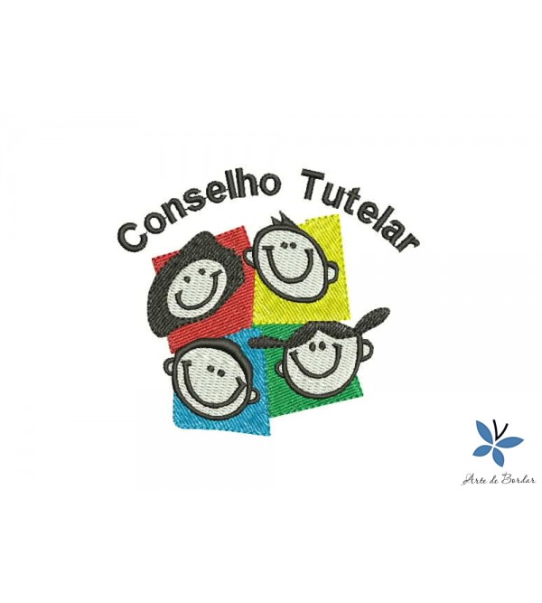 Matriz de Bordado CONSELHO TUTELAR 001 