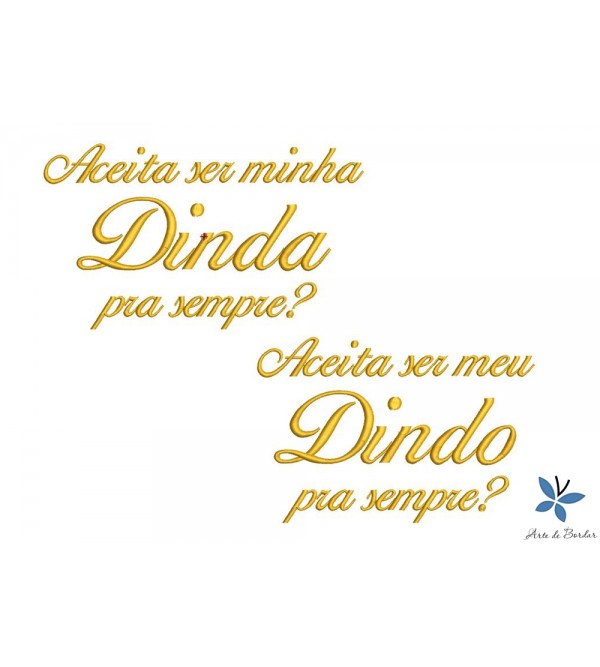 Matrizes de Bordado Padrinho e Madrinha 003