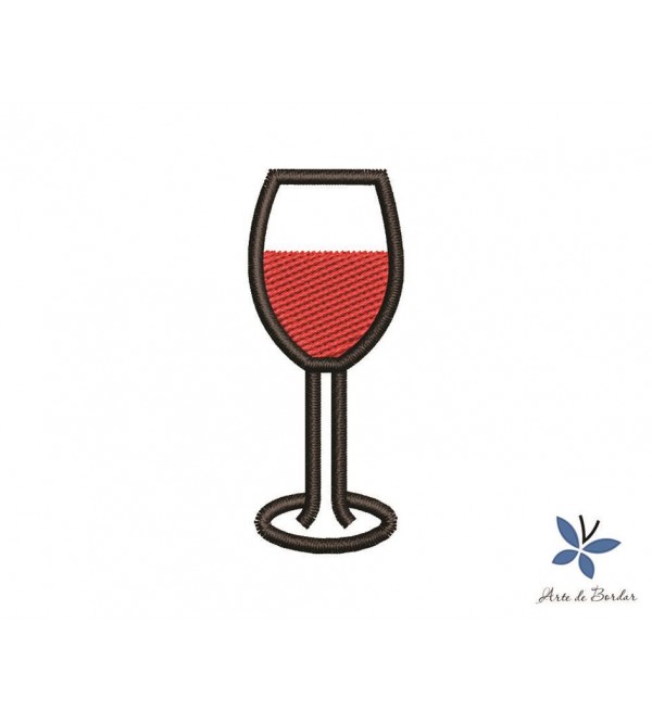 Matriz de Bordado Vinho 002