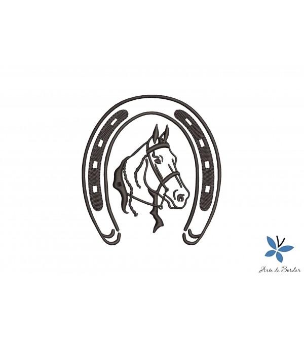 Matriz de Bordado Cavalo 029