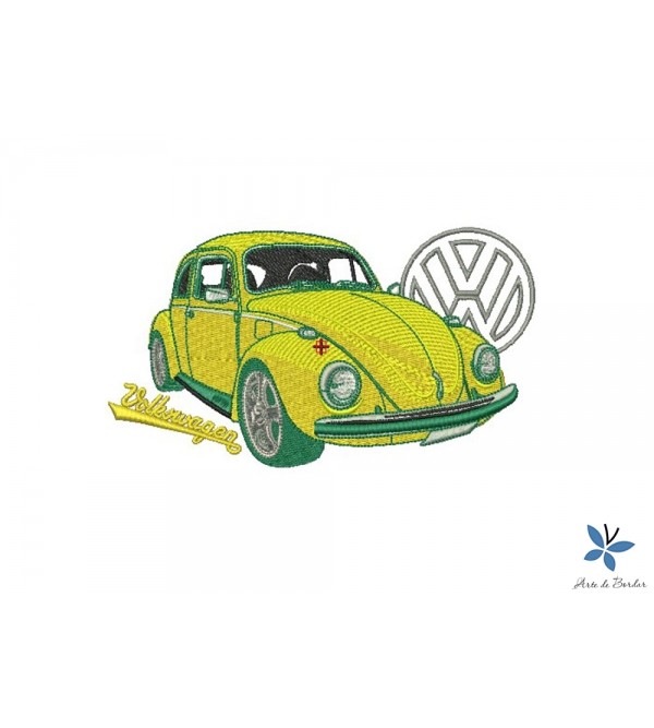 Matriz de Bordado Carro Fusca 001