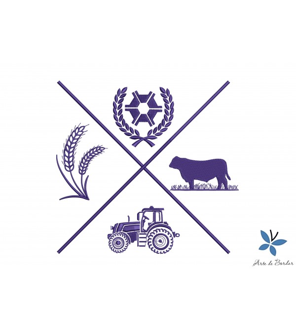 Matriz de Bordado Agronomia 011