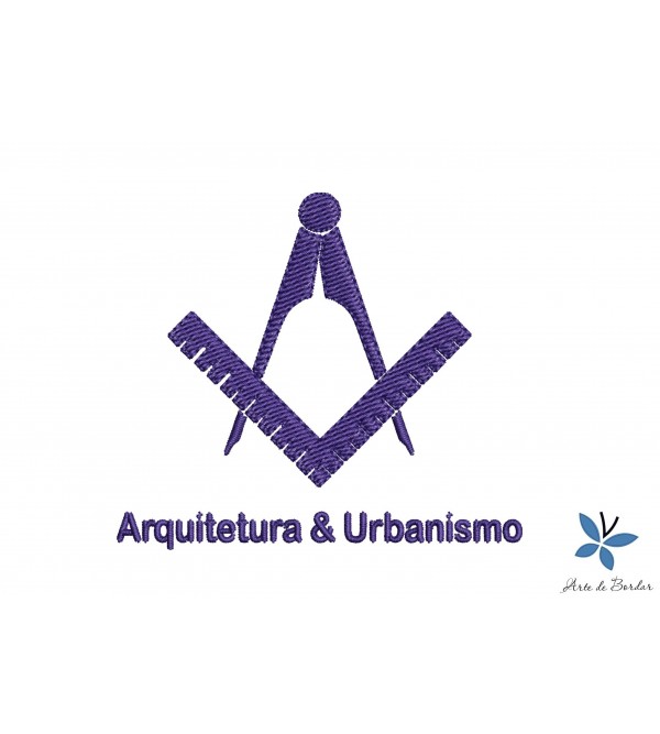 Matriz de Bordado Arquitetura 004