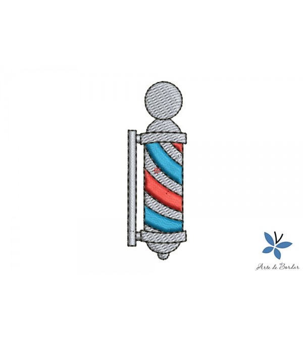 Matriz de Bordado BARBER POLE 001