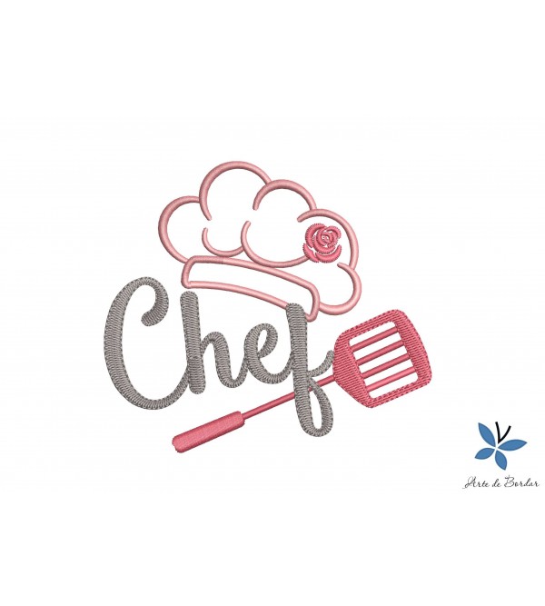 Matriz de Bordado Chef 010