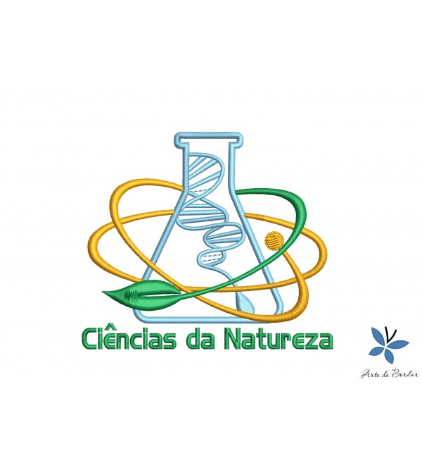 Matriz de Bordado Ciências da Natureza 001