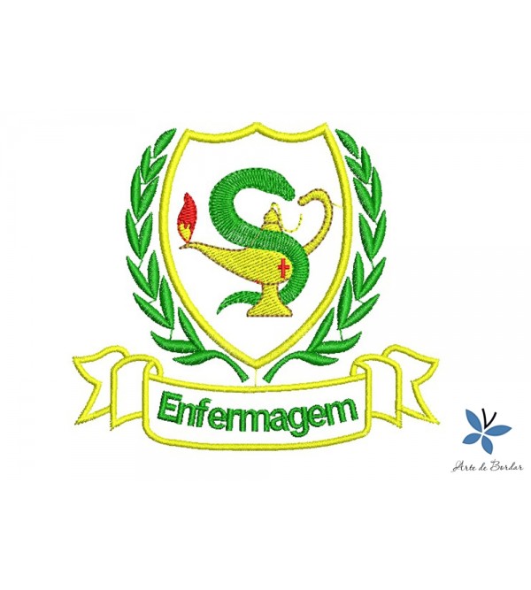 Matriz de Bordado ENFERMAGEM 001