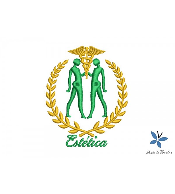 Matriz de Bordado Estética 005