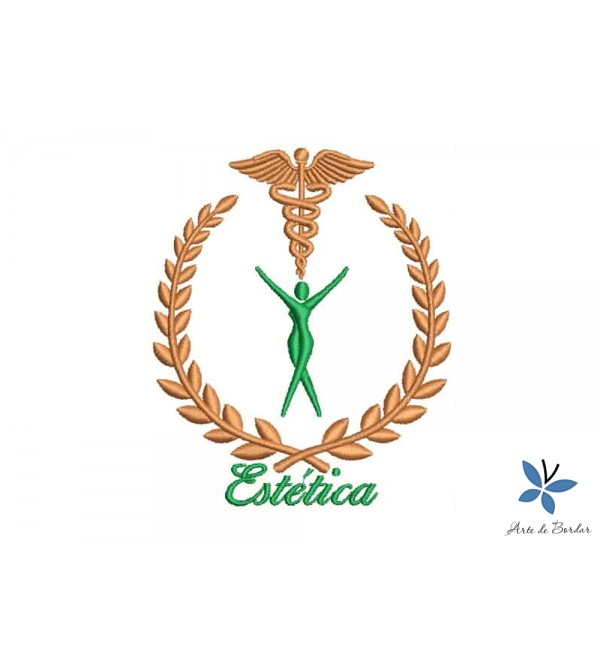 Matriz de Bordado Estética 008