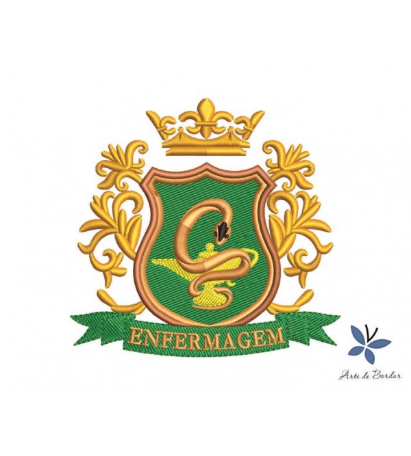 Matriz de Bordado Enfermagem 025