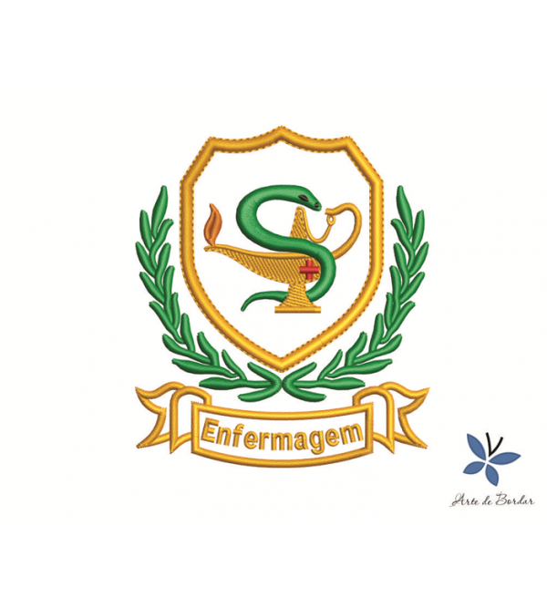 Matriz de Bordado Enfermagem 027