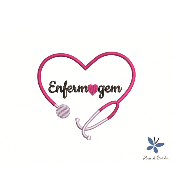 Matriz de Bordado Enfermagem 029