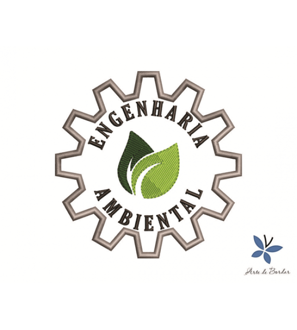 Matriz de Bordado Engenharia Ambiental 001