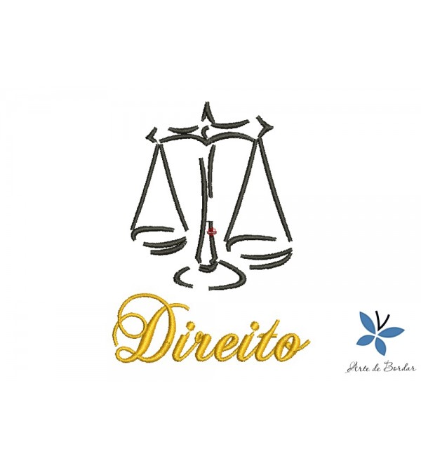 Matriz de Bordado Direito 009
