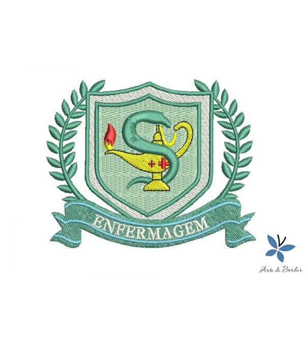 Matriz de Bordado ENFERMAGEM 009