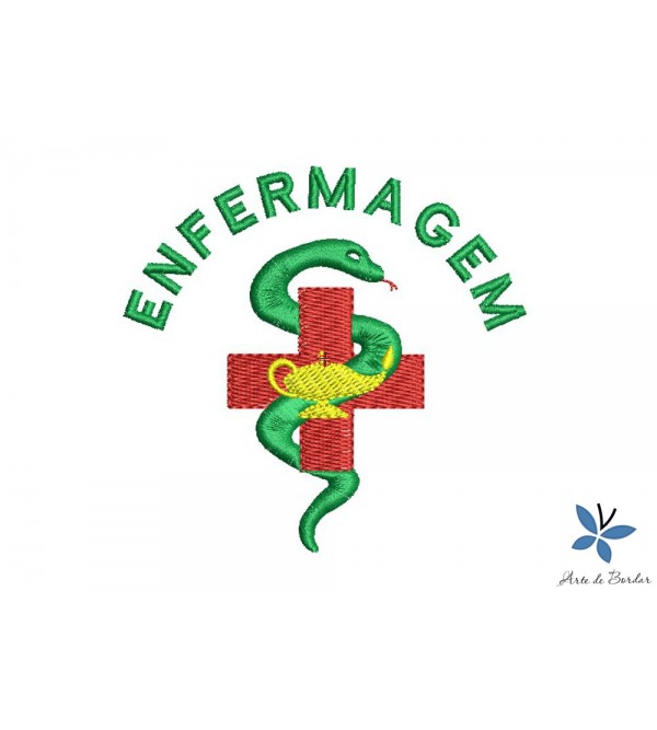 Matriz de Bordado ENFERMAGEM 010