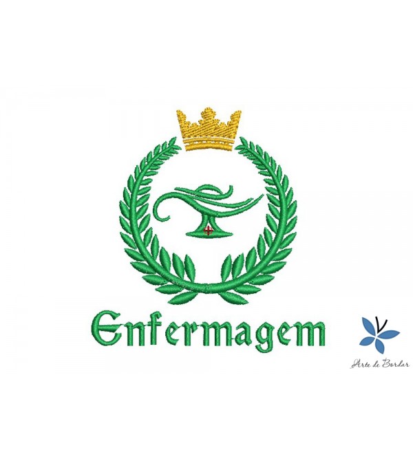 Matriz de Bordado ENFERMAGEM 012
