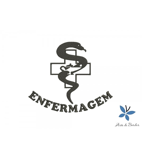 Matriz de Bordado ENFERMAGEM 014