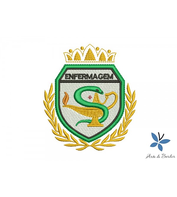 Matriz de Bordado ENFERMAGEM 016