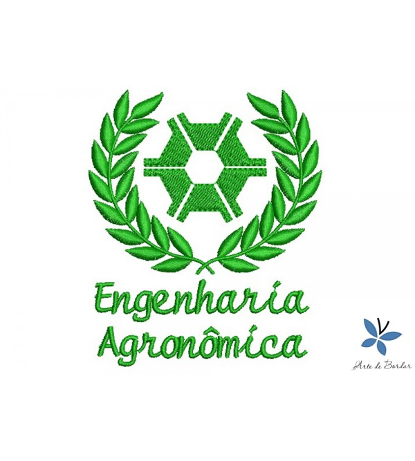 Matriz de Bordado Engenharia Agronômica 001