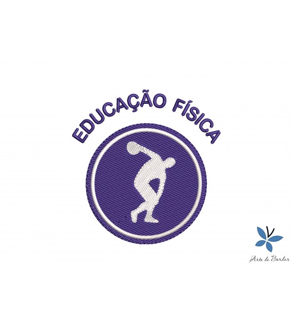 Matriz de Bordado EDUCAÇÃO FÍSICA 005