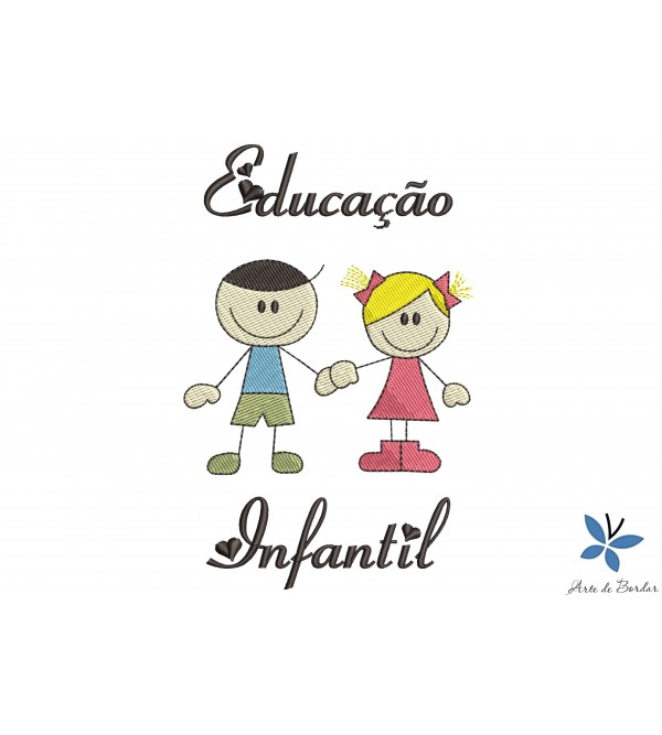 Matriz de Bordado Educação Infantil 001