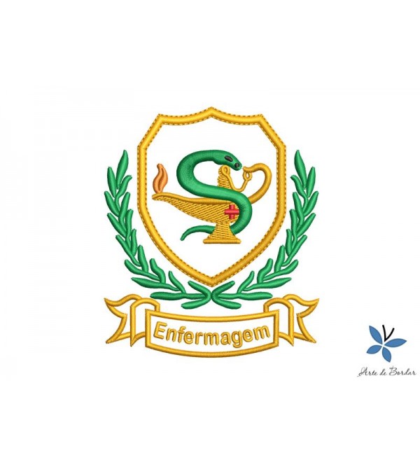 Matriz de Bordado Enfermagem 033