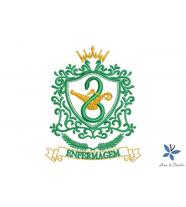 Matriz de Bordado Enfermagem 034