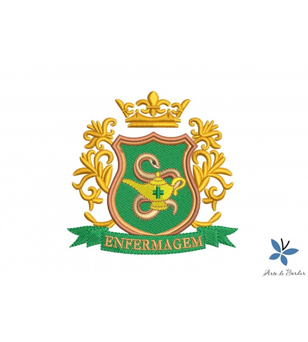 Matriz de Bordado Enfermagem 040
