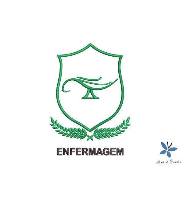 Matriz de Bordado Enfermagem 041