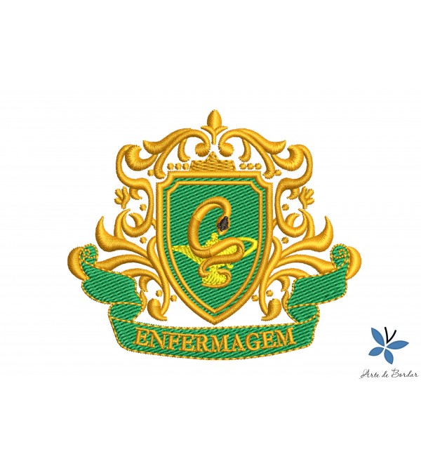 Matriz de Bordado Enfermagem 036
