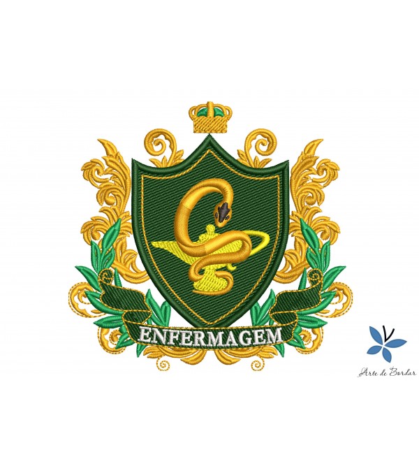 Matriz de Bordado Enfermagem 037