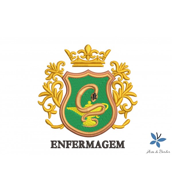 Matriz de Bordado Enfermagem 044