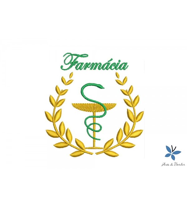 Matriz de Bordado Farmácia 009
