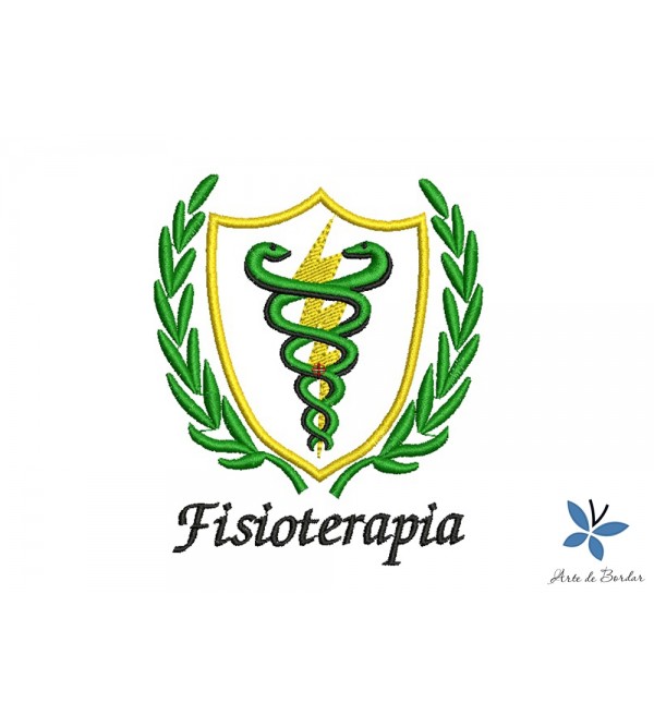 Matriz de Bordado Fisioterapia 002