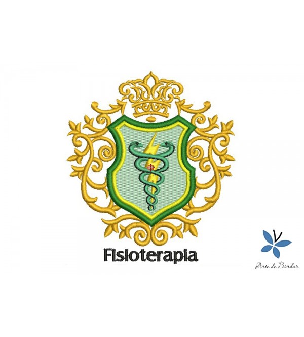 Matriz de Bordado Fisioterapia 004
