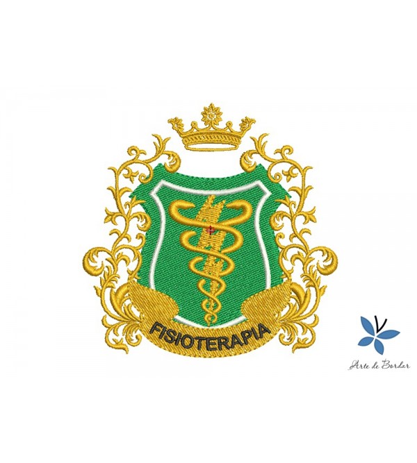Matriz de Bordado Fisioterapia 005