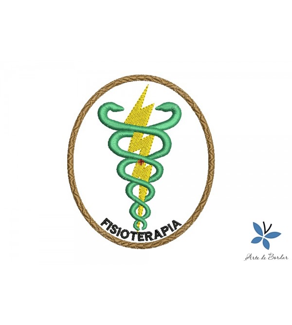 Matriz de Bordado Fisioterapia 006