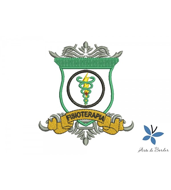 Matriz de Bordado Fisioterapia 007
