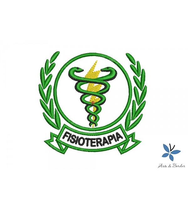 Matriz de Bordado Fisioterapia 008
