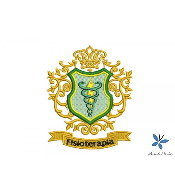 Matriz de Bordado Fisioterapia 010
