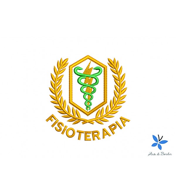 Matriz de Bordado Fisioterapia 012