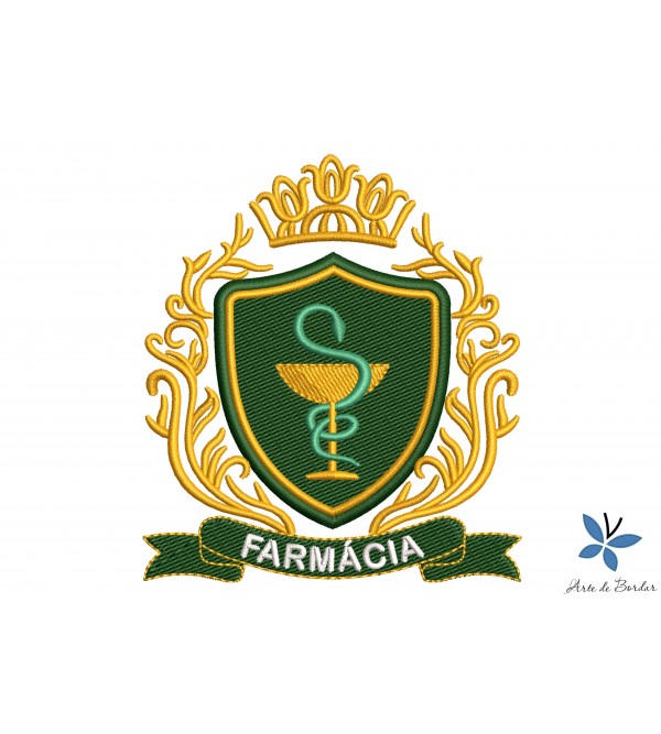 Matriz de Bordado Farmácia 013