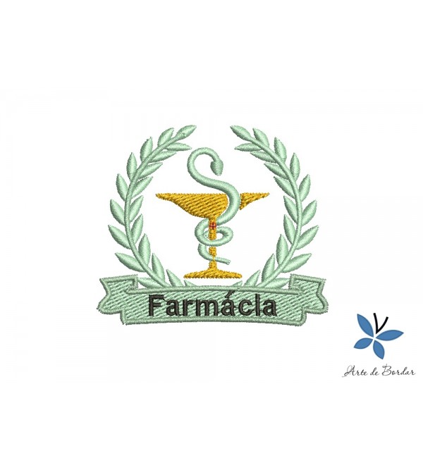 Matriz de Bordado Farmácia 004
