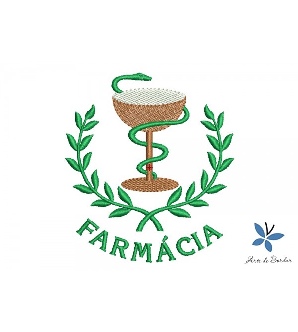 Matriz de Bordado Farmácia 006