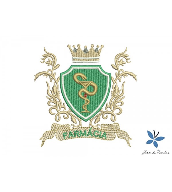 Matriz de Bordado Farmácia 007